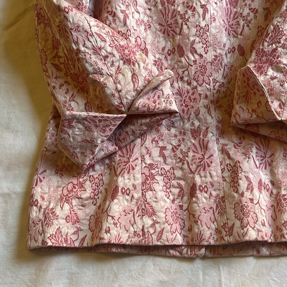 Vintage DD collection Brocade Blazer with faux crystal buttons Size 6 - Picture 9 of 11